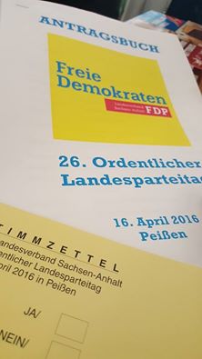 dadaczynski.de | Landesparteitag der FDP Sachsen-Anhalt